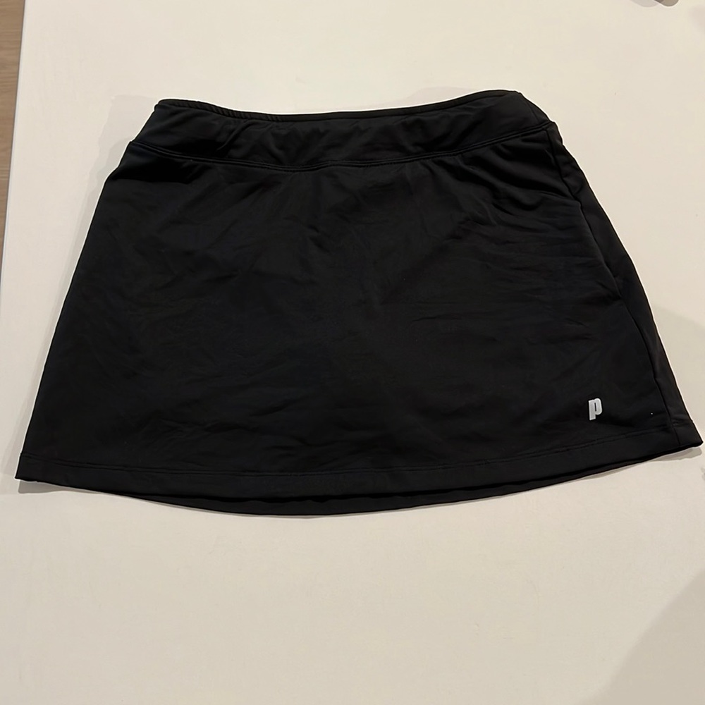 Black Tennis Skirt Size Large